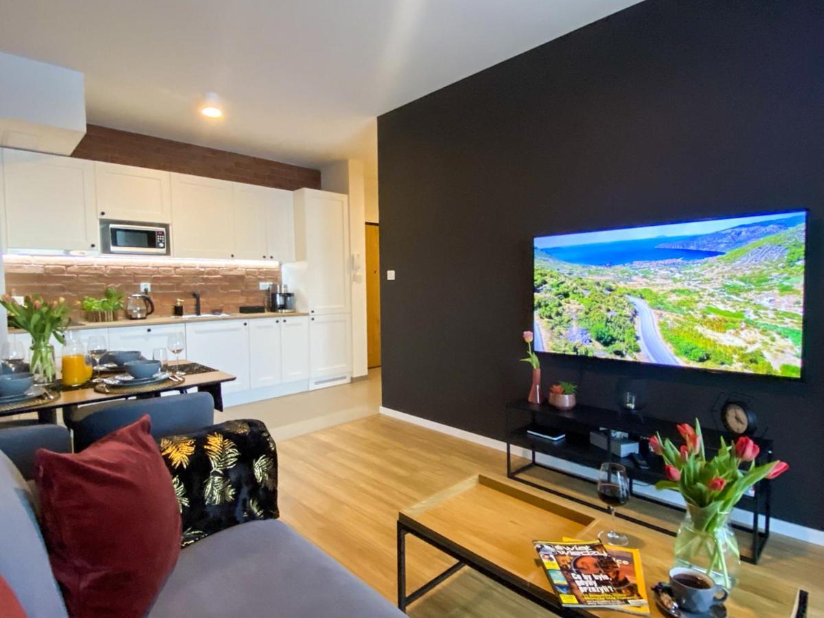 Апартаменты Apartament Riviera Modern Tower Гдыня Экстерьер фото